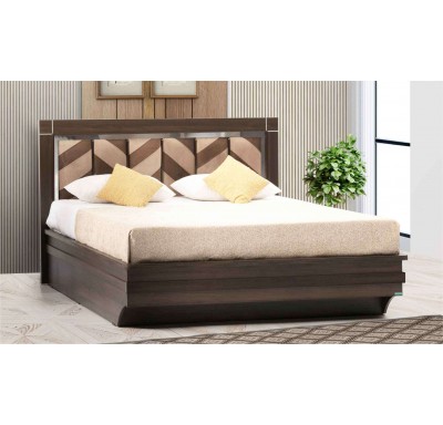 Preston Hydraulic King Bed By Damro  - 78"x72" ( 6.5' x 6' )